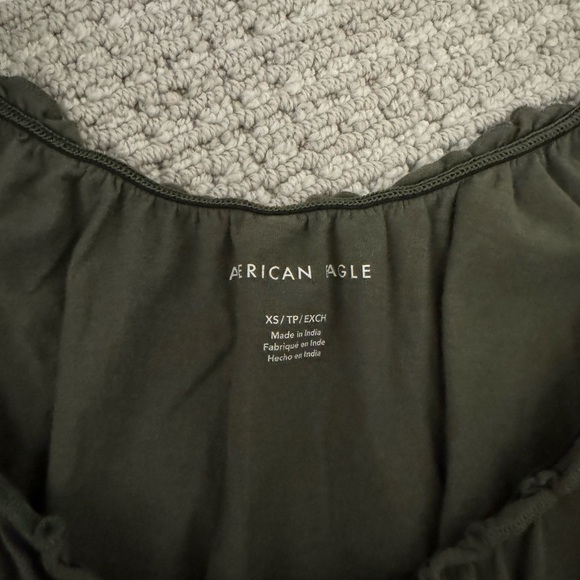 American Eagle Smocked Peplum Tank Top - Picture 4 of 4